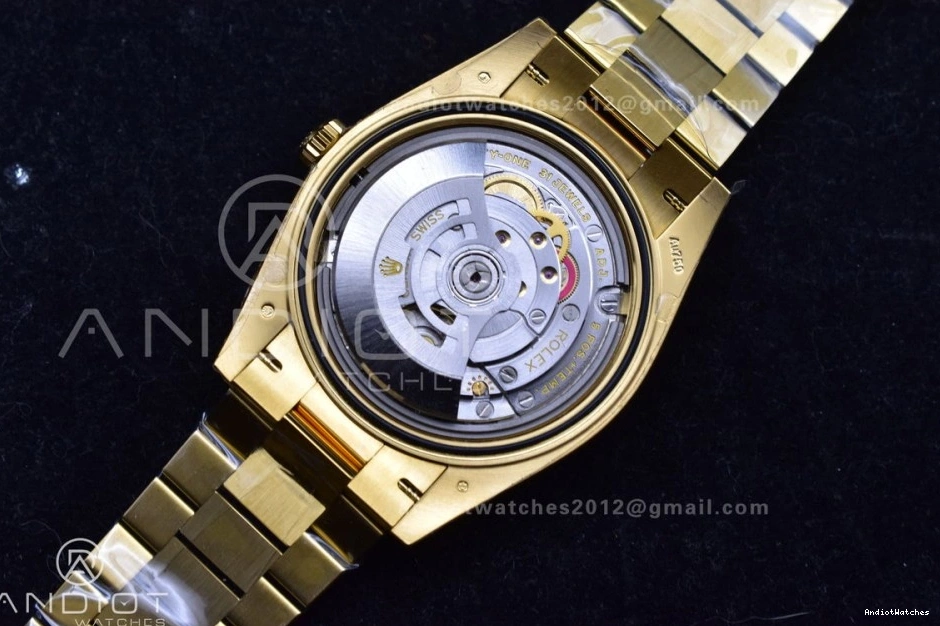 YG QuickDry on Weight) 661 1:1 Day VR3255 Edition 228238 President Gold (Gain Dial Bracelet Date Best THBF 40 0421